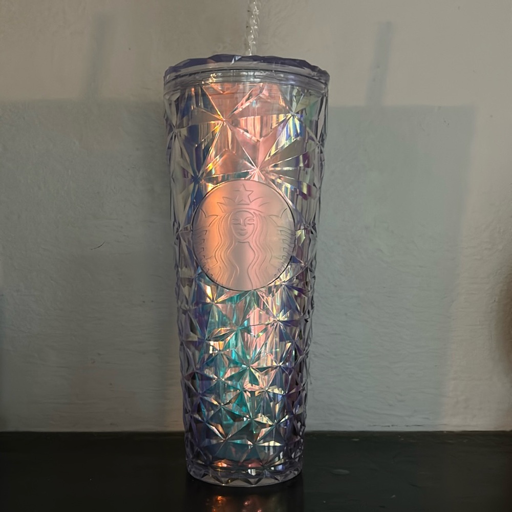 Starbucks Venti Crystal Holiday Cup